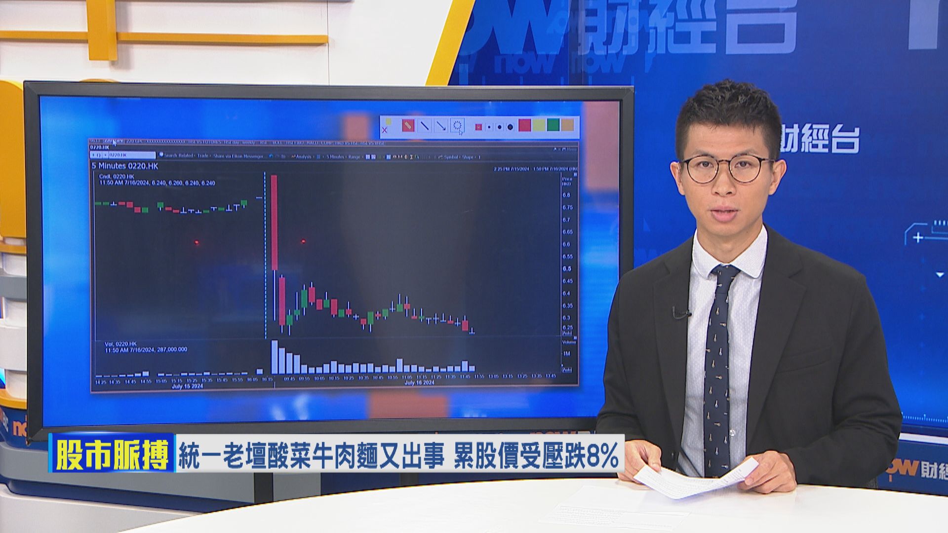 【股市脈搏】統一招牌老壇酸菜牛肉麵又出事